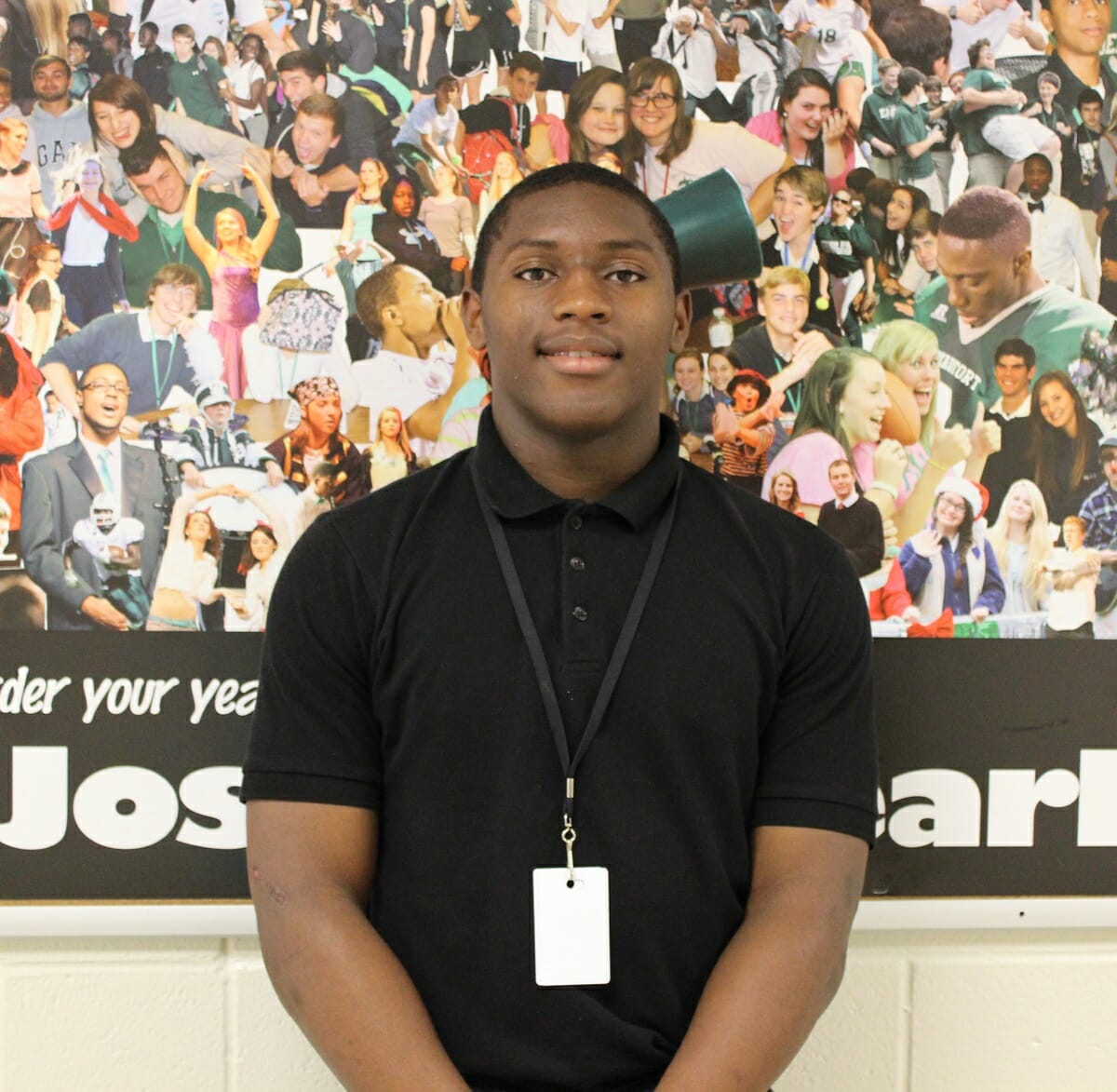 Michael Busby, who recently attended the Student Leadership Conference ...