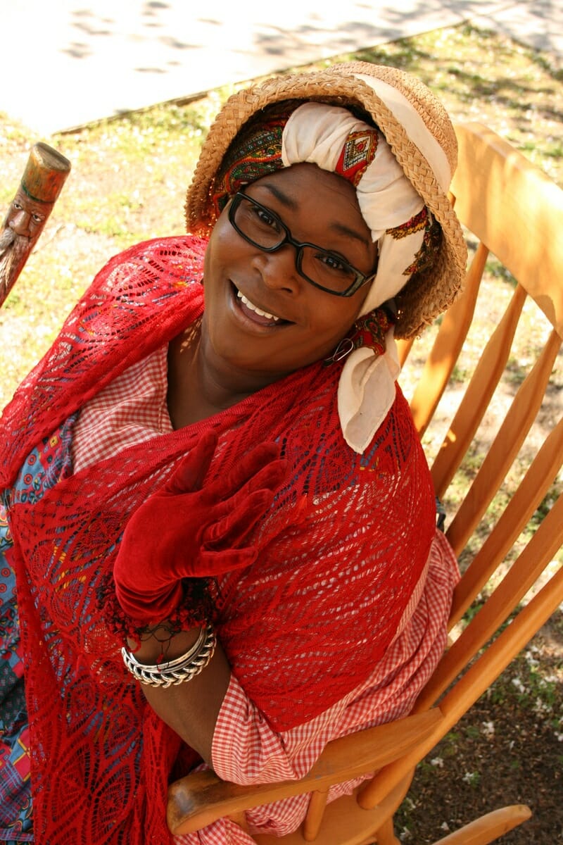 Aunt Pearlie Sue will weave Gullah tales at the living history program.