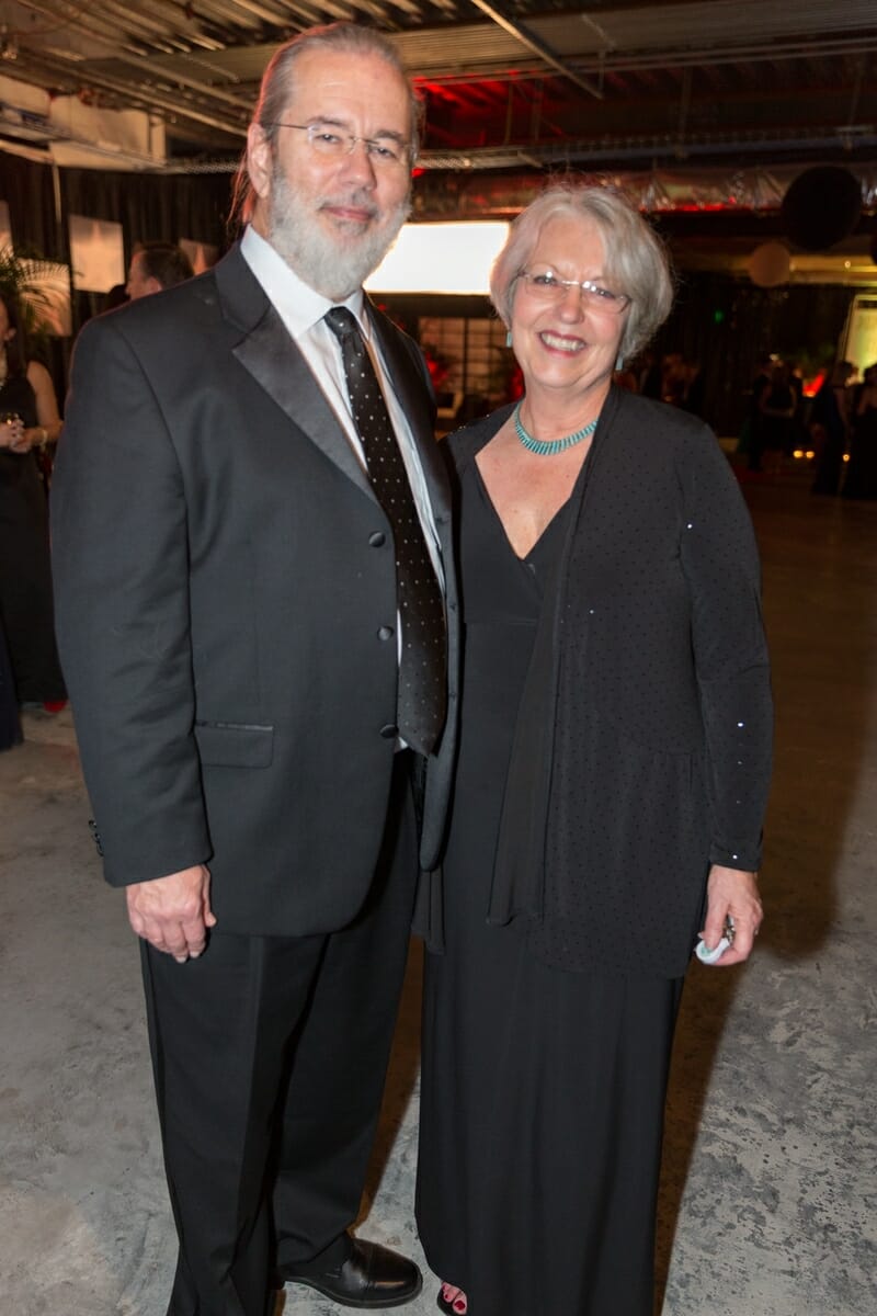 Vic Varner and Alice Moss attend the 2016 Valentine Ball.